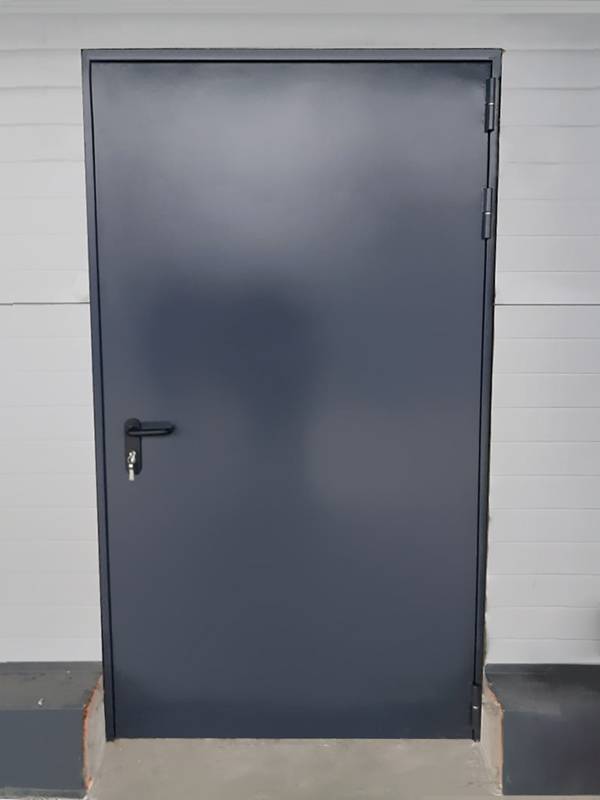 Нестандартная дверь для складского помещения (г. Долгопрудный) Нестандартная дверь для складского помещения (г. Долгопрудный)