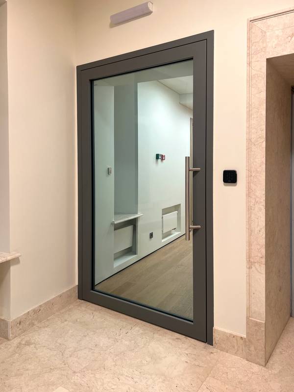 Однопольные двери eiw-60 со скрытыми петлями