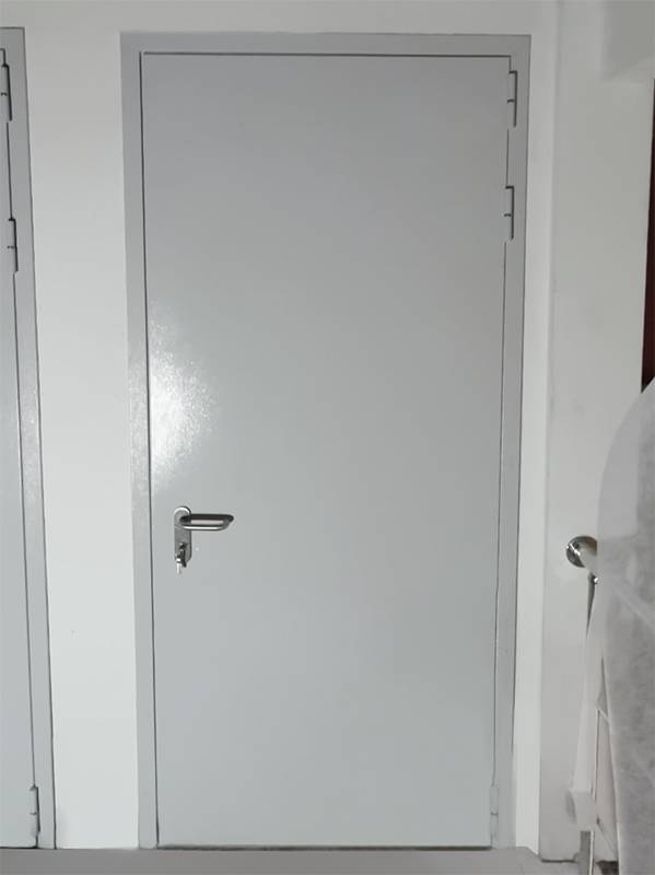 Одностворчатая дверь для банка (проспект Андропова)