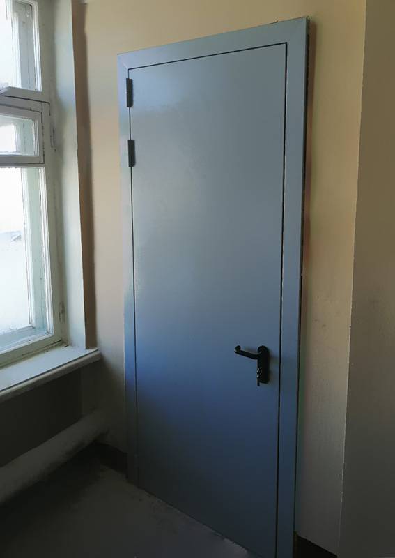 Огнестойкая дверь (ул. Валовая, д.6)