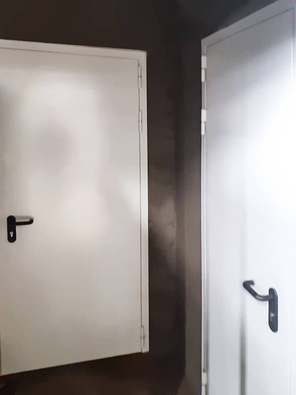 Противопожарные двери в котельной (г. Кашира) Противопожарные двери в котельной (г. Кашира)