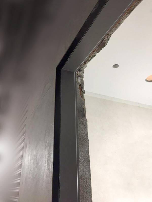 Скрытый вариант монтажа двери Скрытый вариант монтажа двери