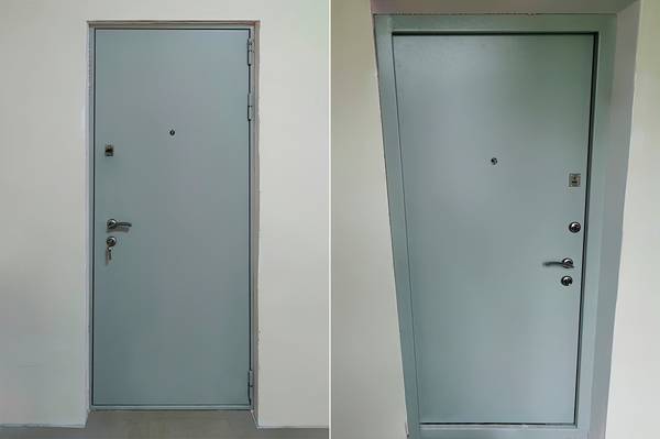 Техническая дверь в магазине «Пятёрочка» (г. Балашиха) Техническая дверь в магазине «Пятёрочка» (г. Балашиха)